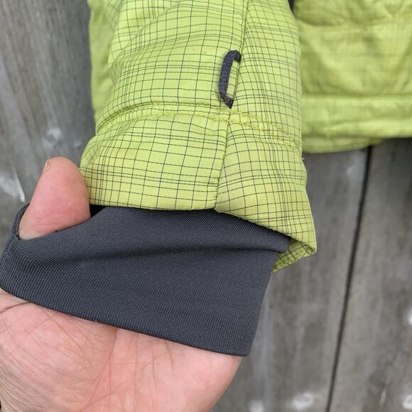 COLUMBIA Jacket Womens Sz Medium Bright Yellow Quilted Core Interchange - Picture 7 of 16